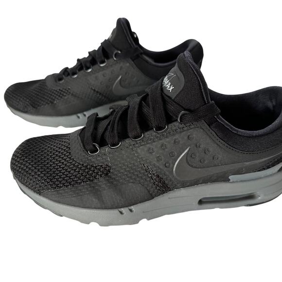 Nike Air Max Zero QS Black Dark Grey Mens Sz 10 Running Shoes 789695-001 - Picture 1 of 7